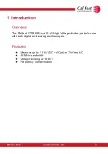 Preview for 5 page of Cal Test Electronics Elditest CT2982B User Manual