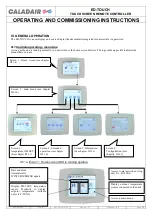 Preview for 5 page of Caladair ED-TOUCH Operating And Commissioning Instructions