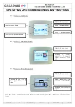 Preview for 6 page of Caladair ED-TOUCH Operating And Commissioning Instructions