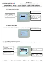 Preview for 7 page of Caladair ED-TOUCH Operating And Commissioning Instructions