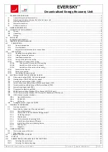 Preview for 2 page of Caladair EVERSKY 1100 Installation And Commissioning Manual