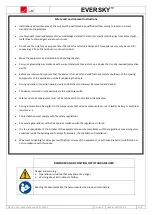 Preview for 4 page of Caladair EVERSKY 1100 Installation And Commissioning Manual