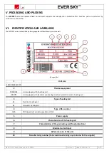 Preview for 9 page of Caladair EVERSKY 500 Installation And Commissioning Manual