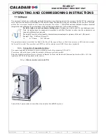 Preview for 6 page of Caladair EXAECO 10 Operating And Commissioning Instructions