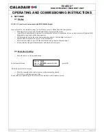 Preview for 21 page of Caladair EXAECO 10 Operating And Commissioning Instructions