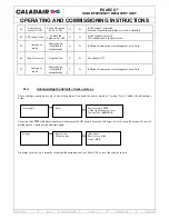 Preview for 35 page of Caladair EXAECO 10 Operating And Commissioning Instructions