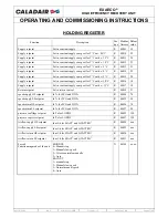 Preview for 47 page of Caladair EXAECO 10 Operating And Commissioning Instructions