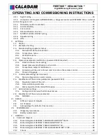 Preview for 3 page of Caladair Freetime 1500 Operating And Commissioning Instructions