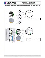 Preview for 7 page of Caladair Freetime 1500 Operating And Commissioning Instructions