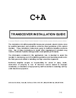 CalAmp 520004-1 Installation Manual preview