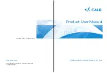 CALB CA100 Product User Manual preview