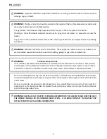 Preview for 6 page of Calcana PH Series Specifications, Installation, Operation Service And Spare Parts Manual