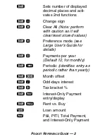 Preview for 6 page of Calculated Industries 3416 Pocket Reference Manual