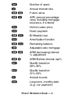 Preview for 7 page of Calculated Industries 3416 Pocket Reference Manual