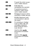 Preview for 8 page of Calculated Industries 3416 Pocket Reference Manual