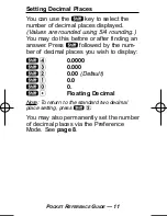 Preview for 12 page of Calculated Industries 3420 Pocket Reference Manual