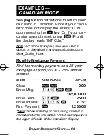 Preview for 15 page of Calculated Industries 3420 Pocket Reference Manual