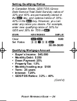 Preview for 25 page of Calculated Industries 3420 Pocket Reference Manual