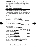 Preview for 33 page of Calculated Industries 3420 Pocket Reference Manual