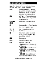 Preview for 5 page of Calculated Industries 3423 Pocket Reference Manual