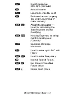 Preview for 8 page of Calculated Industries 3423 Pocket Reference Manual