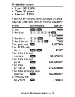 Preview for 19 page of Calculated Industries 3430 Pocket Reference Manual