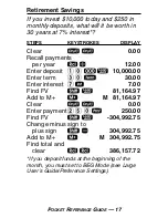 Preview for 21 page of Calculated Industries 3430 Pocket Reference Manual