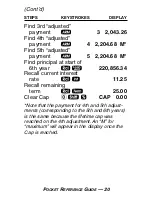 Preview for 24 page of Calculated Industries 3430 Pocket Reference Manual