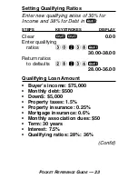 Preview for 27 page of Calculated Industries 3430 Pocket Reference Manual