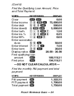 Preview for 28 page of Calculated Industries 3430 Pocket Reference Manual