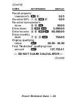 Preview for 30 page of Calculated Industries 3430 Pocket Reference Manual