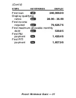 Preview for 35 page of Calculated Industries 3430 Pocket Reference Manual