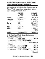 Preview for 36 page of Calculated Industries 3430 Pocket Reference Manual