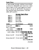 Preview for 39 page of Calculated Industries 3430 Pocket Reference Manual