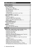 Preview for 3 page of Calculated Industries 3430 User Manual