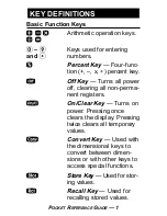 Preview for 5 page of Calculated Industries 4020 Pocket Reference Manual