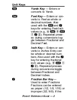 Preview for 6 page of Calculated Industries 4020 Pocket Reference Manual