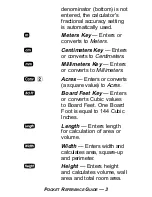 Preview for 7 page of Calculated Industries 4020 Pocket Reference Manual