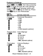 Preview for 12 page of Calculated Industries 4020 Pocket Reference Manual