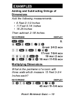 Preview for 14 page of Calculated Industries 4020 Pocket Reference Manual