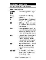 Preview for 5 page of Calculated Industries 4050 v3.1 Reference Manual