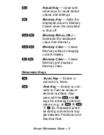 Preview for 6 page of Calculated Industries 4050 v3.1 Reference Manual