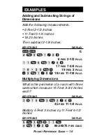 Preview for 20 page of Calculated Industries 4054 Pocket Reference Manual