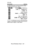 Предварительный просмотр 40 страницы Calculated Industries 4054 Pocket Reference Manual