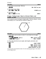 Preview for 57 page of Calculated Industries 4065 Construction Master Pro v3.0 User Manual