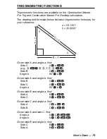 Preview for 87 page of Calculated Industries 4065 Construction Master Pro v3.0 User Manual