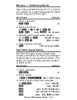 Preview for 34 page of Calculated Industries 4225 Pocket Reference Manual