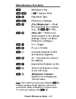 Preview for 10 page of Calculated Industries 4325 Pocket Reference Manual