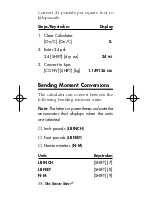 Preview for 54 page of Calculated Industries 8015 User Manual