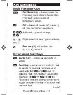 Preview for 3 page of Calculated Industries 8509 Pocket Reference Manual